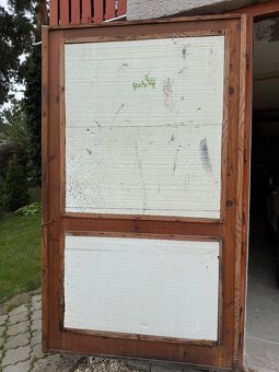 Garazova brana drevena - 3