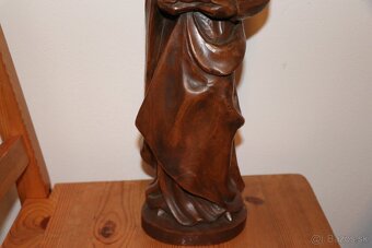 Marie a Jezulátko soška socha dřevo (225L) - 3