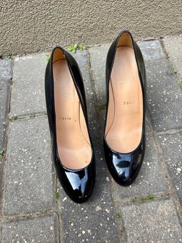 Krásne čierne lodičky Christian Louboutin - 3