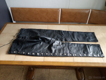 Damske kozene moto nohavice CHOPPER. - 3