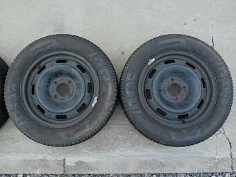 5x100 R15 + Zimné pneumatiky 185/65 r15 - 3