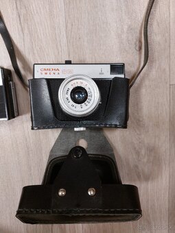 Staré fotoaparaty Smena a Sokol - 3