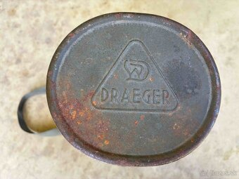 Nemecký obal z masky Dräger - 3