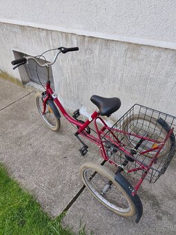 Trojkolesový bicykel 3 rýchlostí - 3