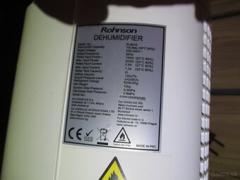 Odvlhčovač vzduchu Rohnson R-9610 - 3
