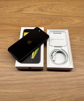 Apple iPhone SE 2020 64GB Black - 100% zdravie, nepoužívany - 3
