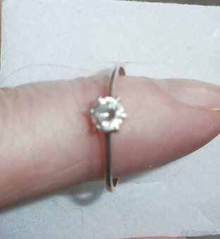 strieborný prsteň - 3