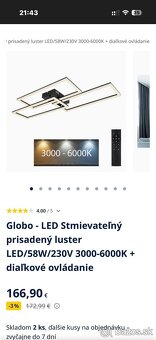 ☘️ [AKTUÁLNE] - LED stropné svietidlo - 3