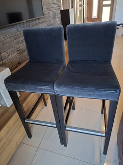 Predám barové stoličky Henriksdal Ikea - 3