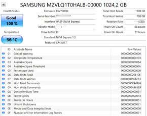 SSD M.2 NVME Samsung PM991 1TB - 3