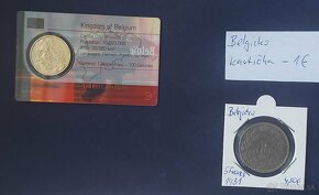 Zbierka mincí - svet - Turecko, Belgicko - 3
