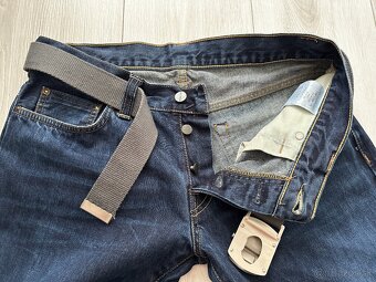 Pánske džínsy CARHARTT + opasok E.STRAUSS - 32/32 - 3