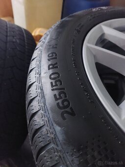 Kolesá orig. BMW X5 + 265/60R19 Zimné pneu - 3