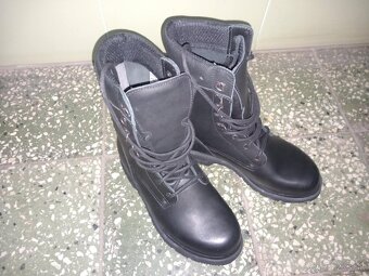 ✅ NOVÉ Celokožené poľné kanady - vojenské - veľkosť 41 ✅ - 3