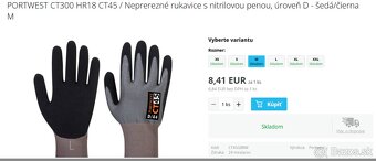 Pracovné rukavice CT45 PORTWEST - 3