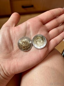 Alexander Dubček 2€ mince - 3
