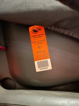 Predám sedačku Britax Römer - 3