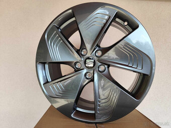 5x112 r18 ET50 elektróny originál SEAT + ŠKODA, VOLKSWAGEN - 3