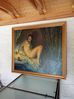 Obraz maľovaný 133x118cm - 3