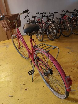 Retro dámsky bicykel s košíkom – zachovalý stav - 3