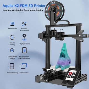 3d tlačiareň Voxelab Aquila X2 - 3