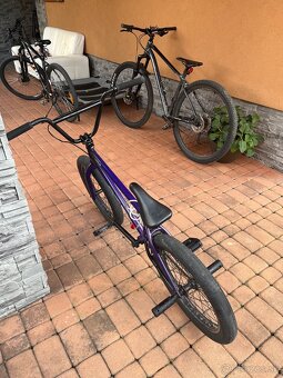 Bmx CTM POP purple and black - 3