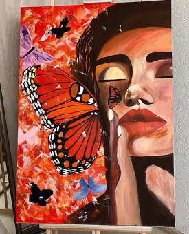 Obraz "butterfly woman" - 3