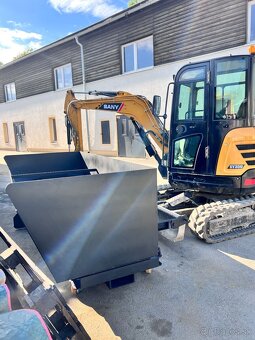 Posypávač krajníc,stranový finišer krajníc hydraulicky - 3