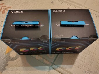 Lian Li UNI FAN CL Wireless Fan, 3x-Pack - 120mm, black - 3