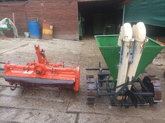 Preám rotavátor upraveny na medziriadkové odburinenie - 3