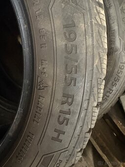 Zimne pneu 195/55/15 - 3