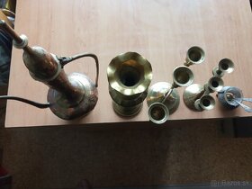 Vázy, svietniky mosadzné. - 3