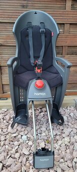 HAMAX Cyklosedačka s uzamykateľným zámkom Siesta W grey/blac - 3