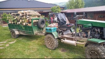 Doma robený traktor 4x4 - 3