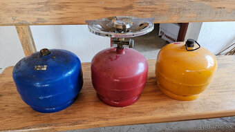 Predám prázdne plynové bomby 2kg - 3