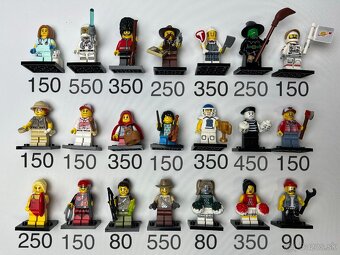Lego sběratelské minifigurky, starší serie - 3