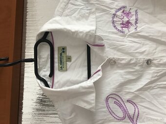 LA MARTINA originál white damska bluzka S/M - 3