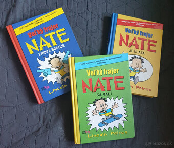 Lincoln Peirce-  Velký frajer Nate   9 ks  TOP stav - 3