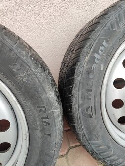 Renault ALU disky 5x108, R16 + zimné pneu - 3