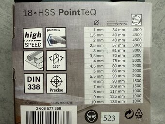 Sada vrtakov Bosch Milwaukee - 3