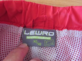 Šuštiakové nohavice - LEWRO - veľ. 140/146 - 3
