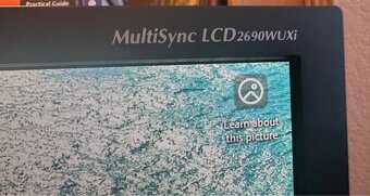 Profesionálny kvalitný 26″ H-IPS monitor NEC MultiSync - 3