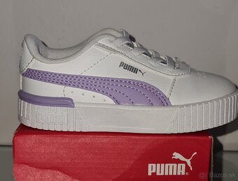 NOVÉ Puma Carina 1xobuté detské dievčenské tenisky cislo 24 - 3