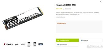 Kingston KC2500 1TB - 3