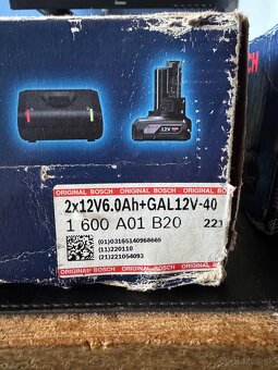 Bosch Li-Ion bateria 4x12V,6Ah+GAL12V-40 - 3