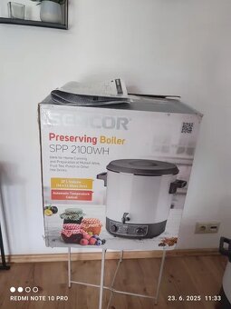 Elektrický zavárací hrniec SENCOR SPP 2100WH - 3