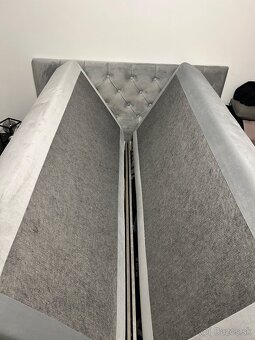 Manželská posteľ Boxspring 160cm - 3
