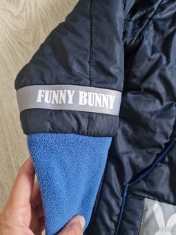 Zimná bunda Funnybunny vel. 3-4roky - 3