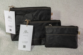 Sada kozmetických taštičilek – z prateľného papiera - 3