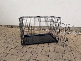 Klietka pre psa D 92 x H 58 x V 56, skladacia - 3